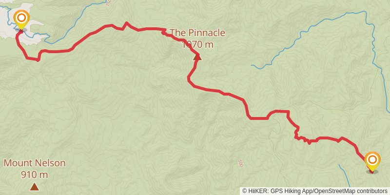 Tops to Myall Heritage Trail stage 3 Map