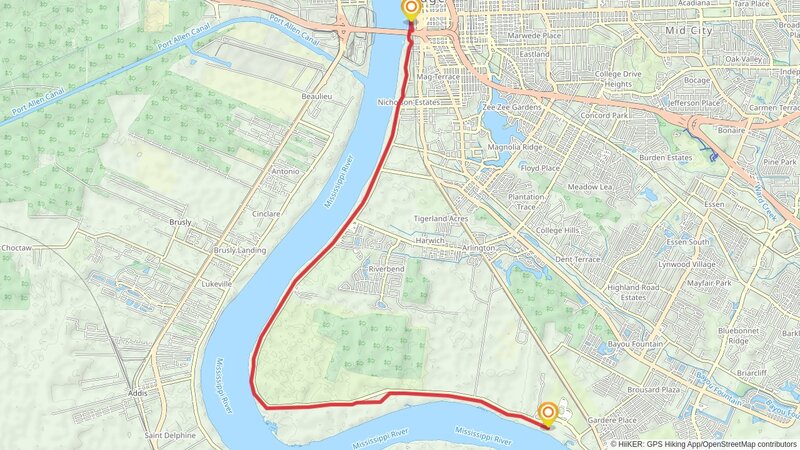 Mississippi River Levee Trail