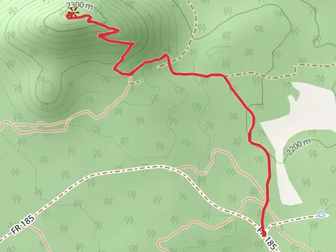 Pat Mullen Mountain via Country Club Trail