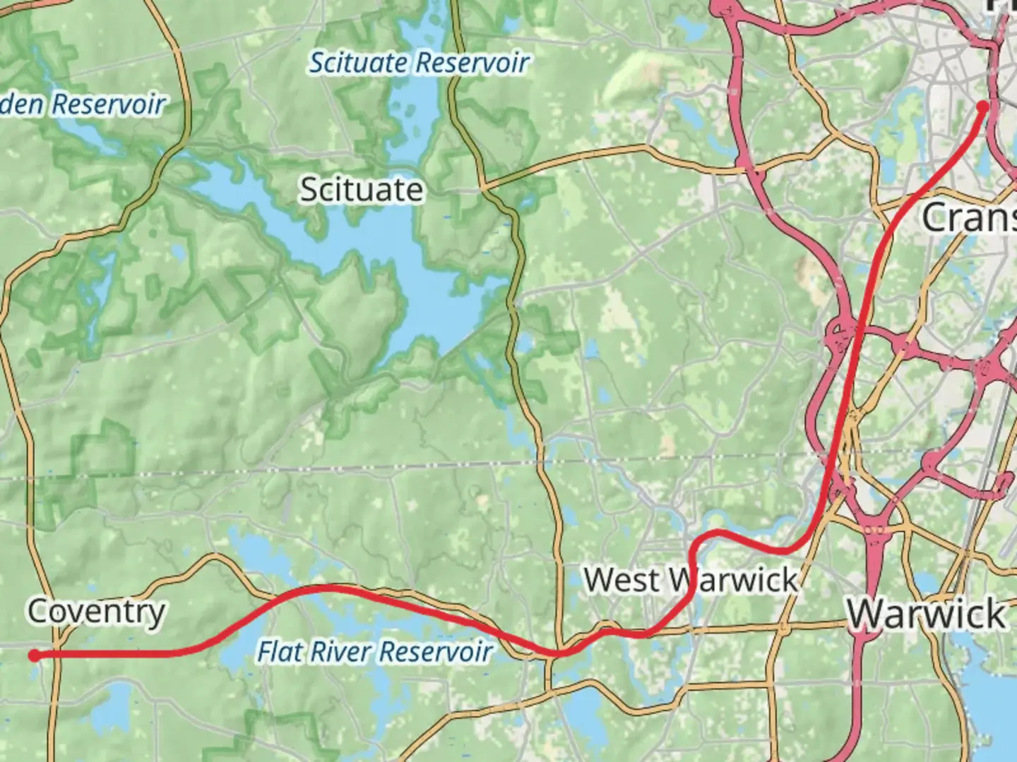 An image depicting the trail Washington Secondary Rail Trail and its surrounding area.