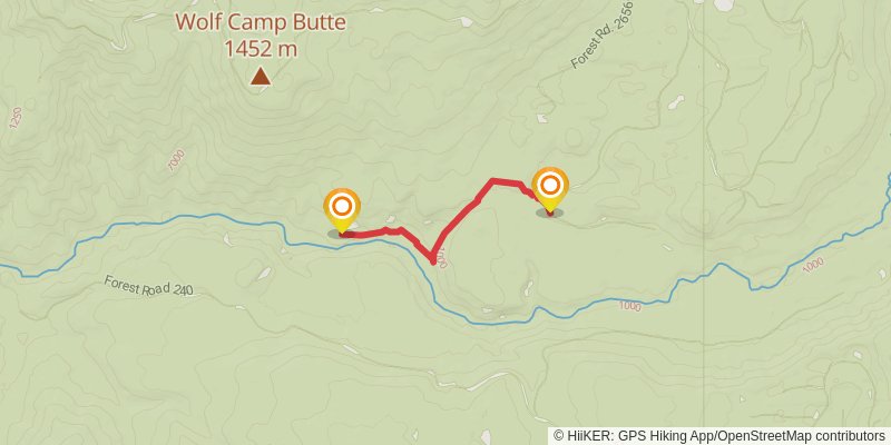Salmon River Trail stage 2 Map