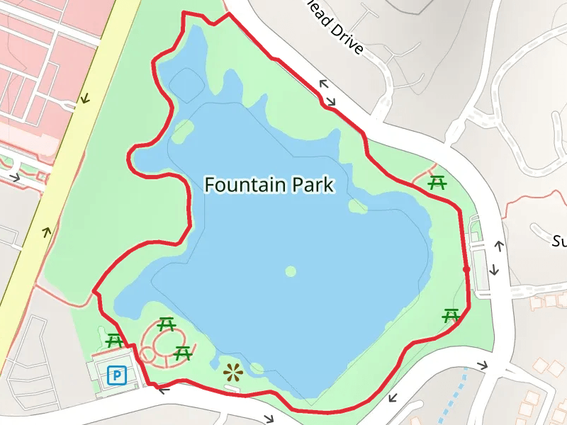 Fountain Park Loop