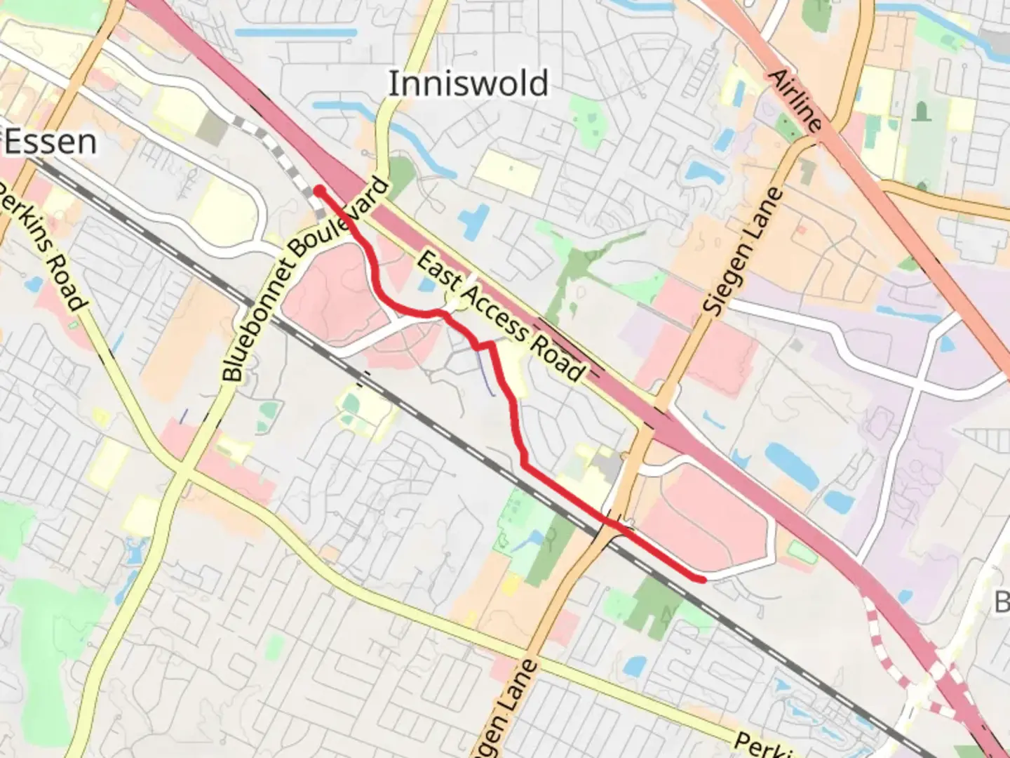 An image depicting the trail Ward Creek Trail and its surrounding area.