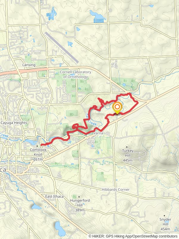 Comstock Knoll and Fall Creek Loop