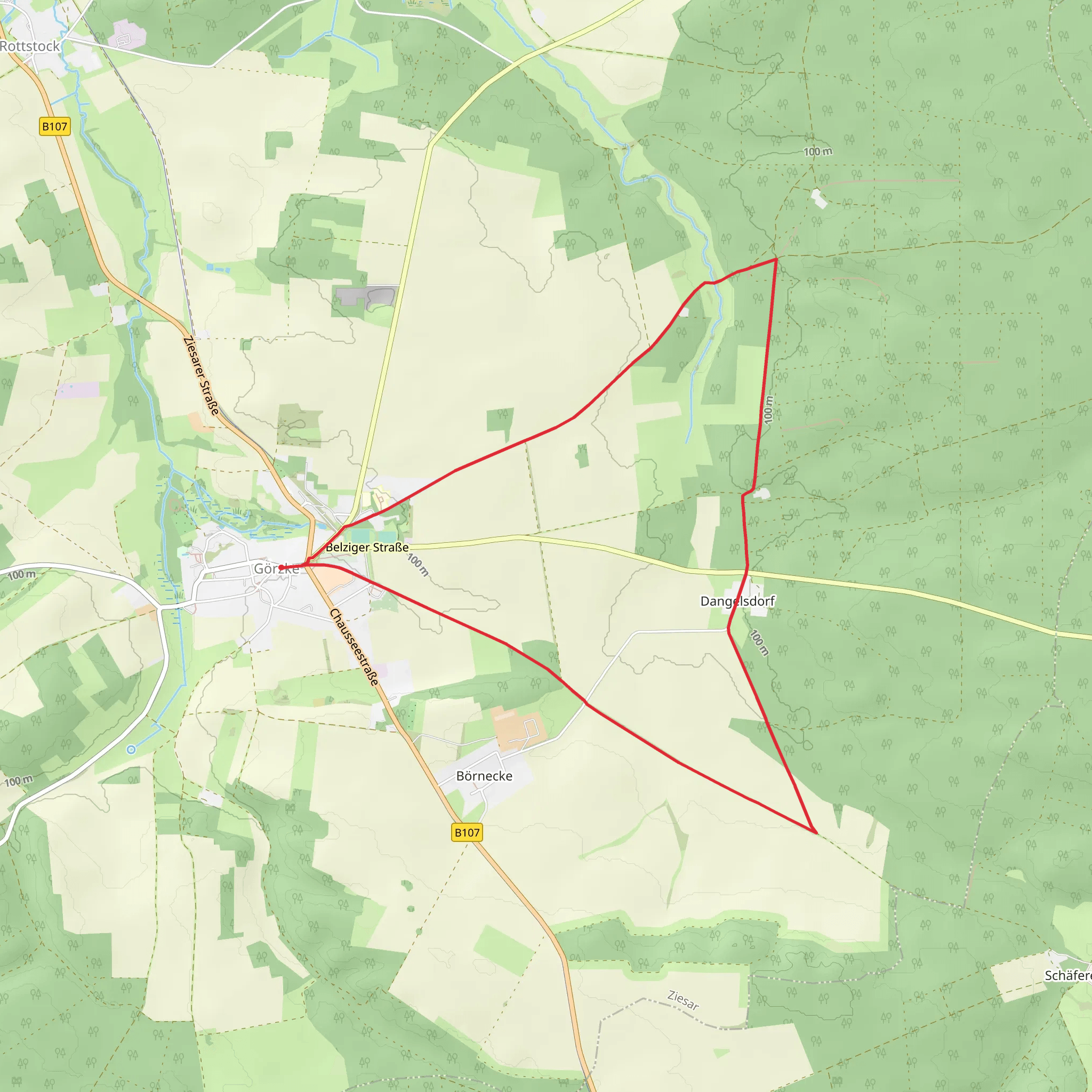 Naturparkrundwanderweg and Burgenwanderweg mobile static map
