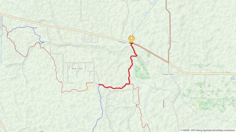 Florida and White Trail mobile static map