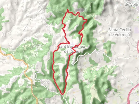 Per les Rieres de Sant Bartomeu del Grau PR C 223