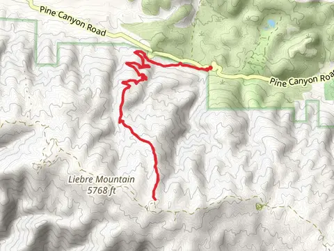 Liebre Mountain via Pacific Crest Trail