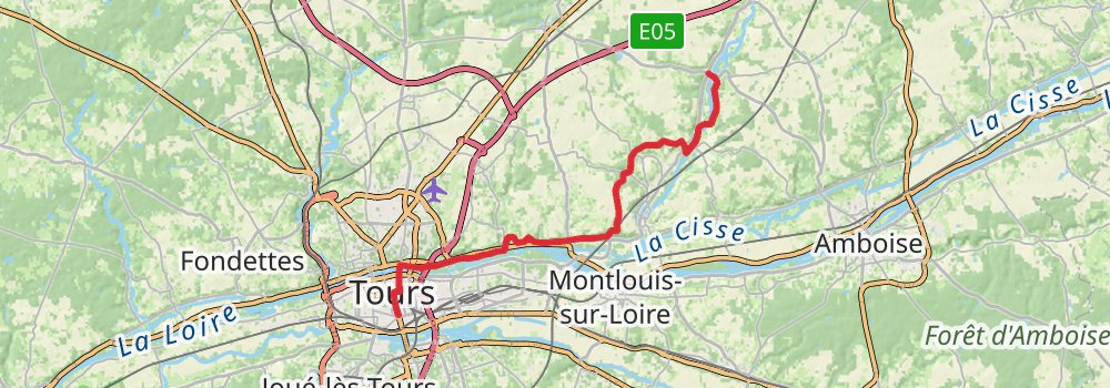 GR 655 Via Turonensis stage 37 Map