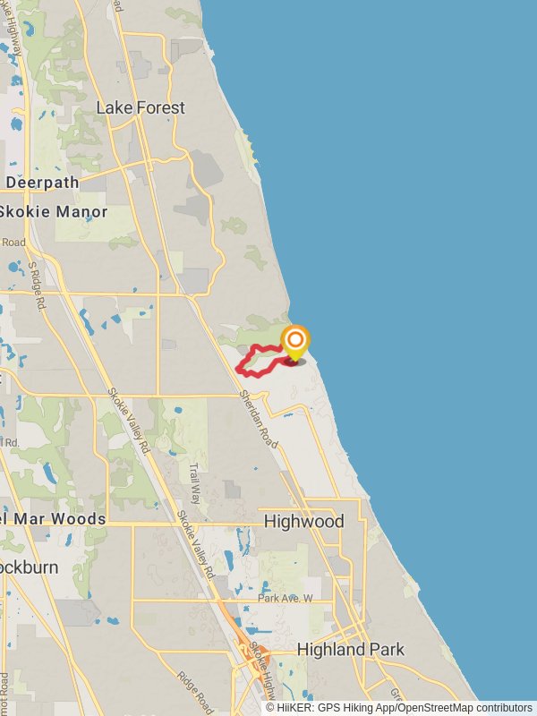 Fort Sheridan Birding Loop Trail