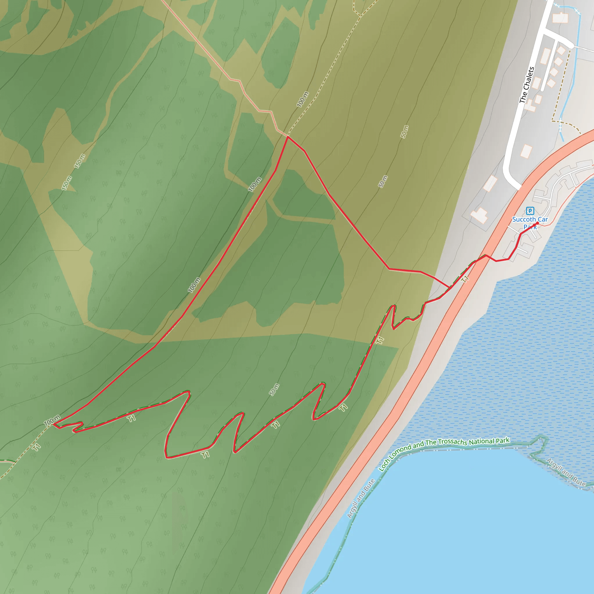 Succoth Loop mobile static map