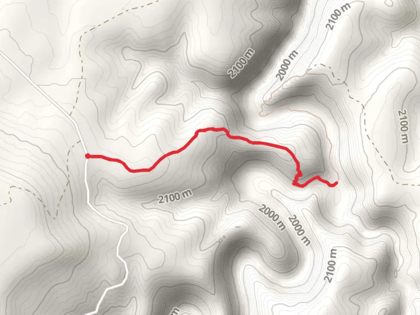 An image depicting the trail Kinder Crossing Trail and its surrounding area.
