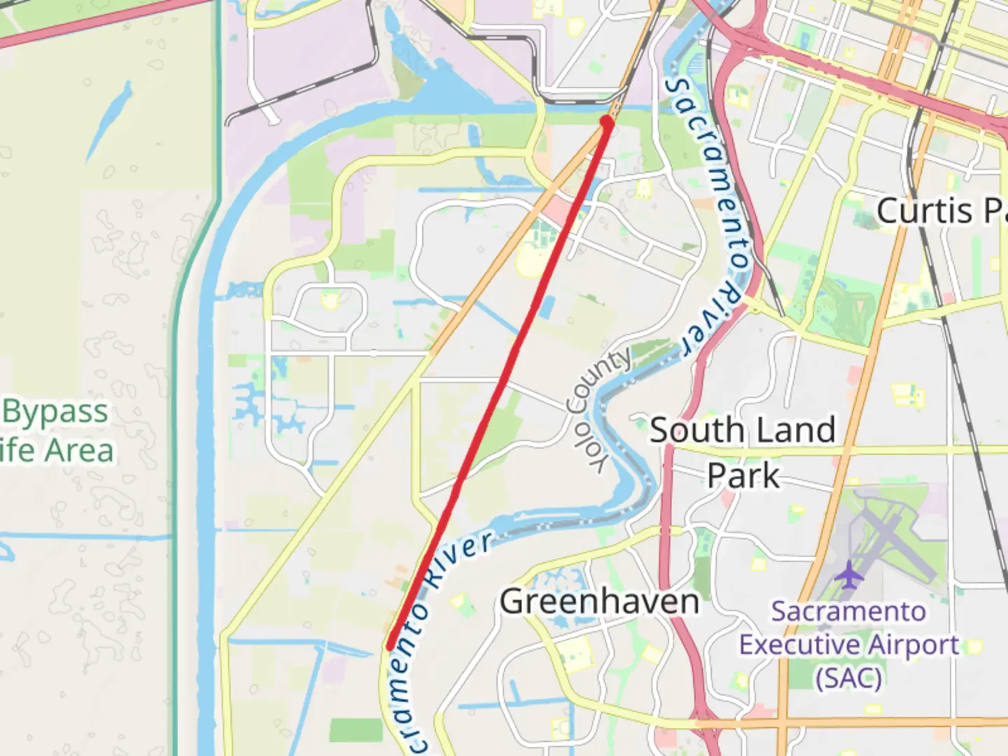 An image depicting the trail Clarlsburg Path and its surrounding area.