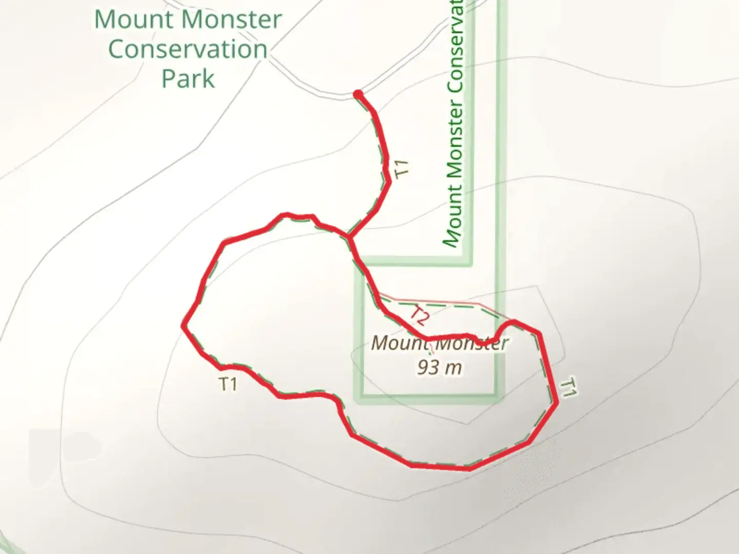 An image depicting the trail Gwen Ellis Walking Trail and its surrounding area.