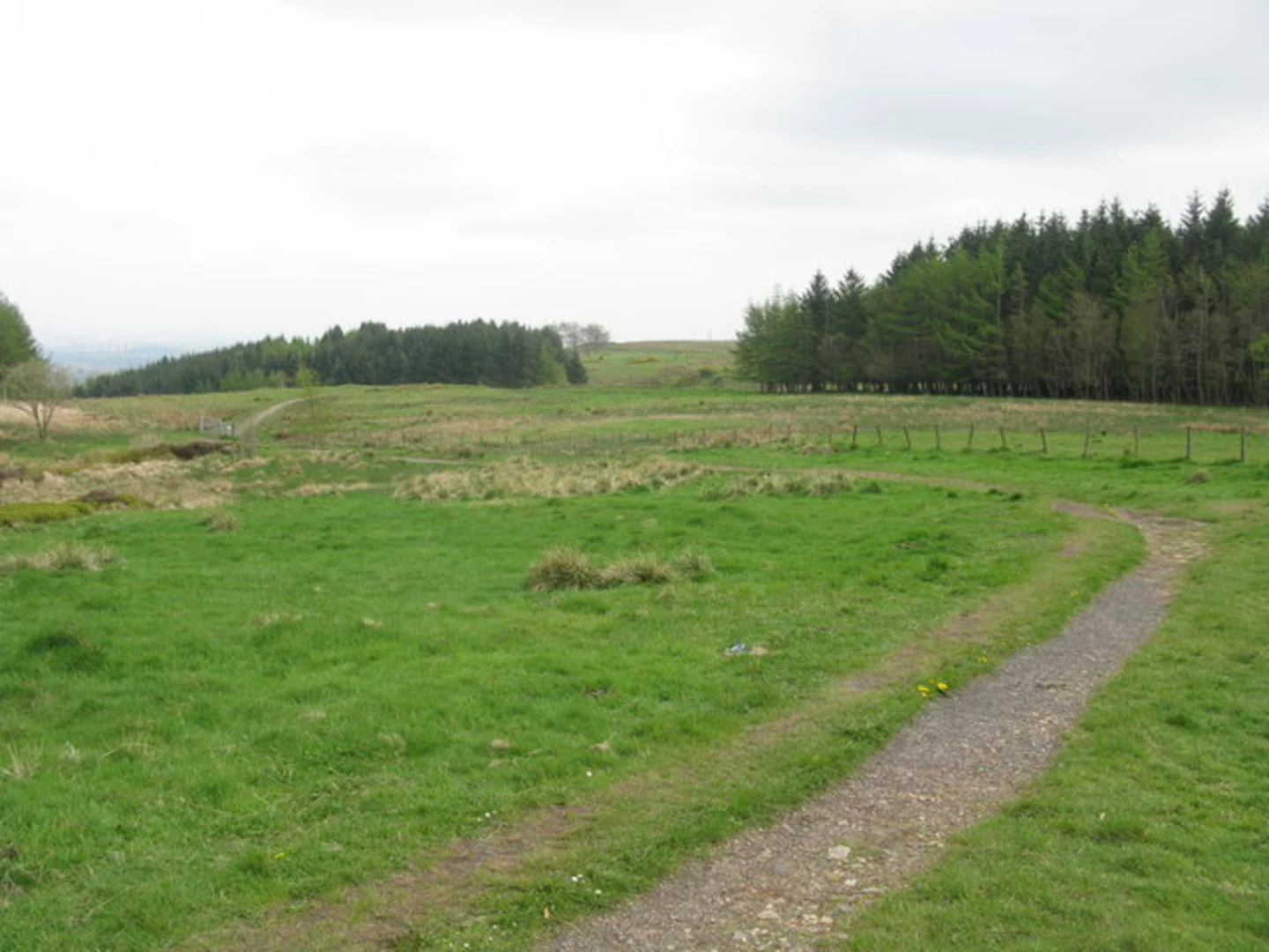 An image depicting the trail Gleniffer Braes Country Park Loop and its surrounding area.