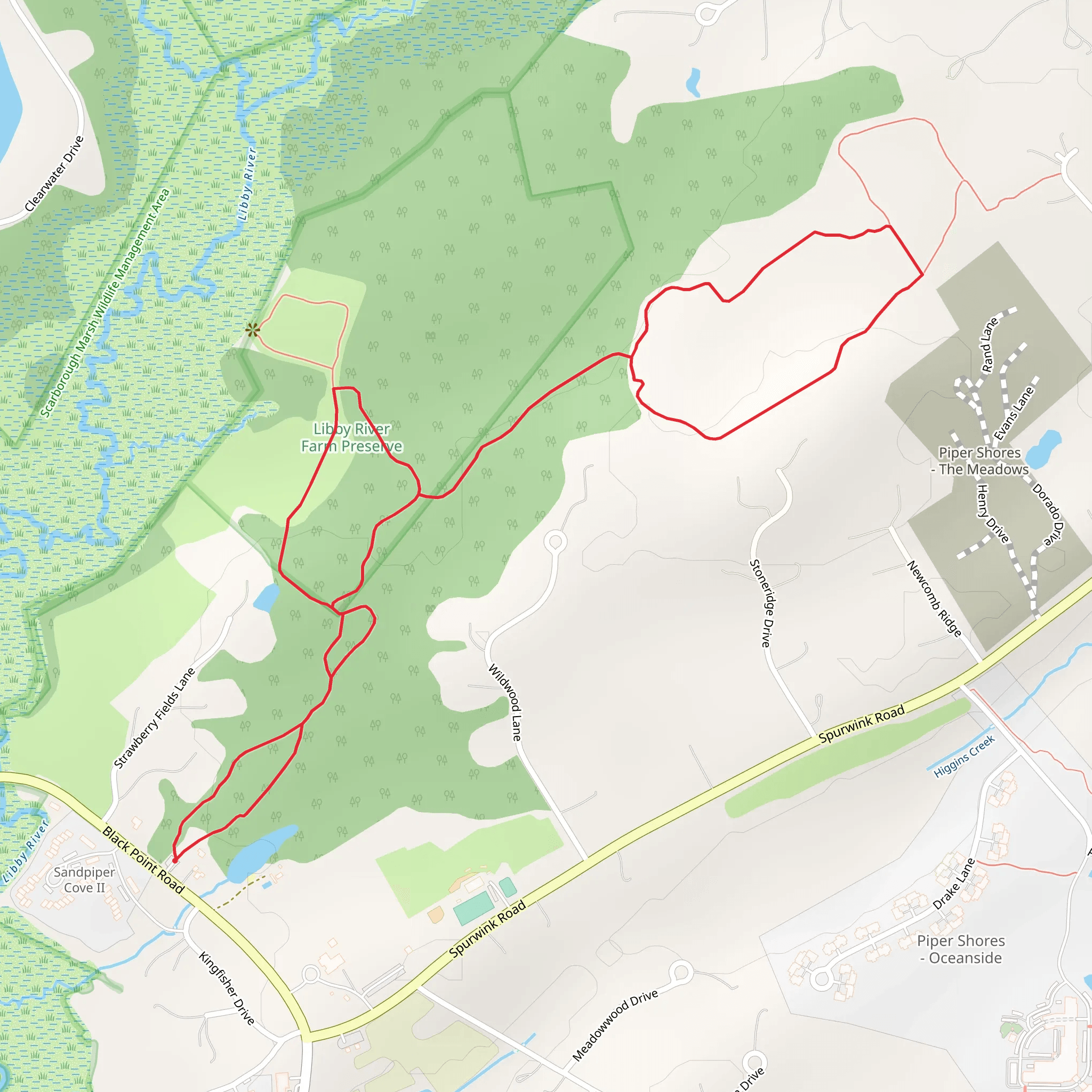 Camp Ketcha Trail mobile static map