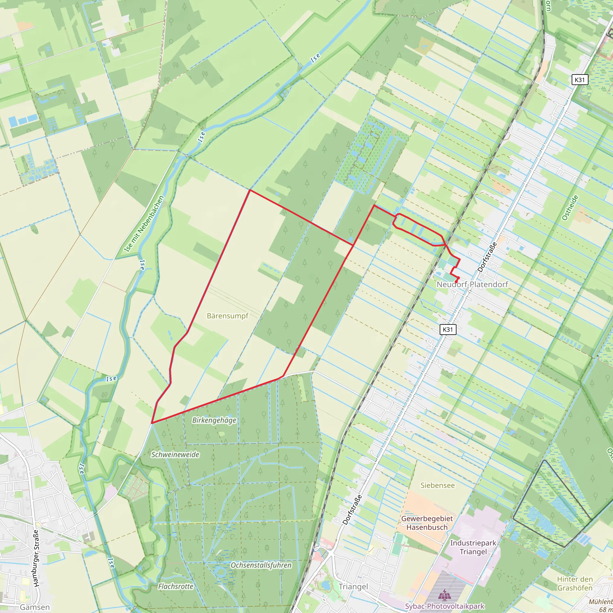 Gamser Weg mobile static map