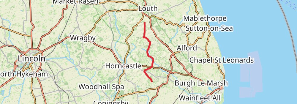 Greenwich Meridian Trail stage 17 Map