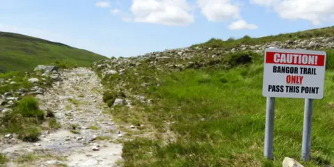 An image depicting the trail Bangor Trail and its surrounding area.