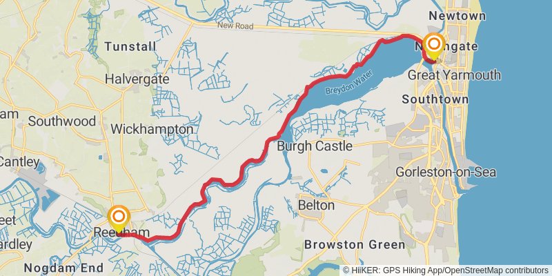Wherryman's Way stage 3 Map