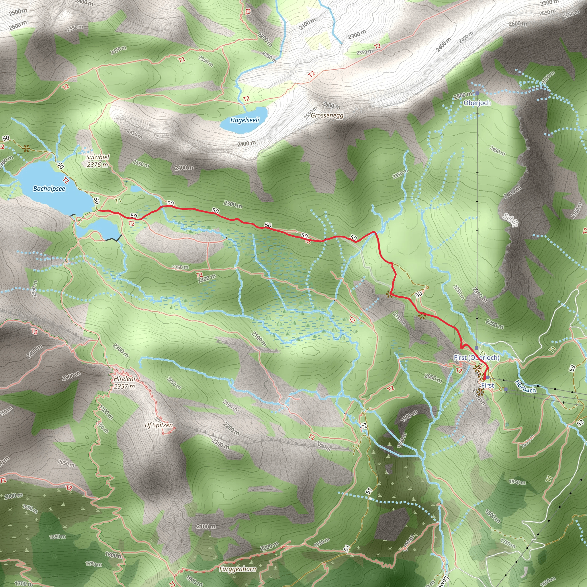 Bachalpsee - First No 1 mobile static map
