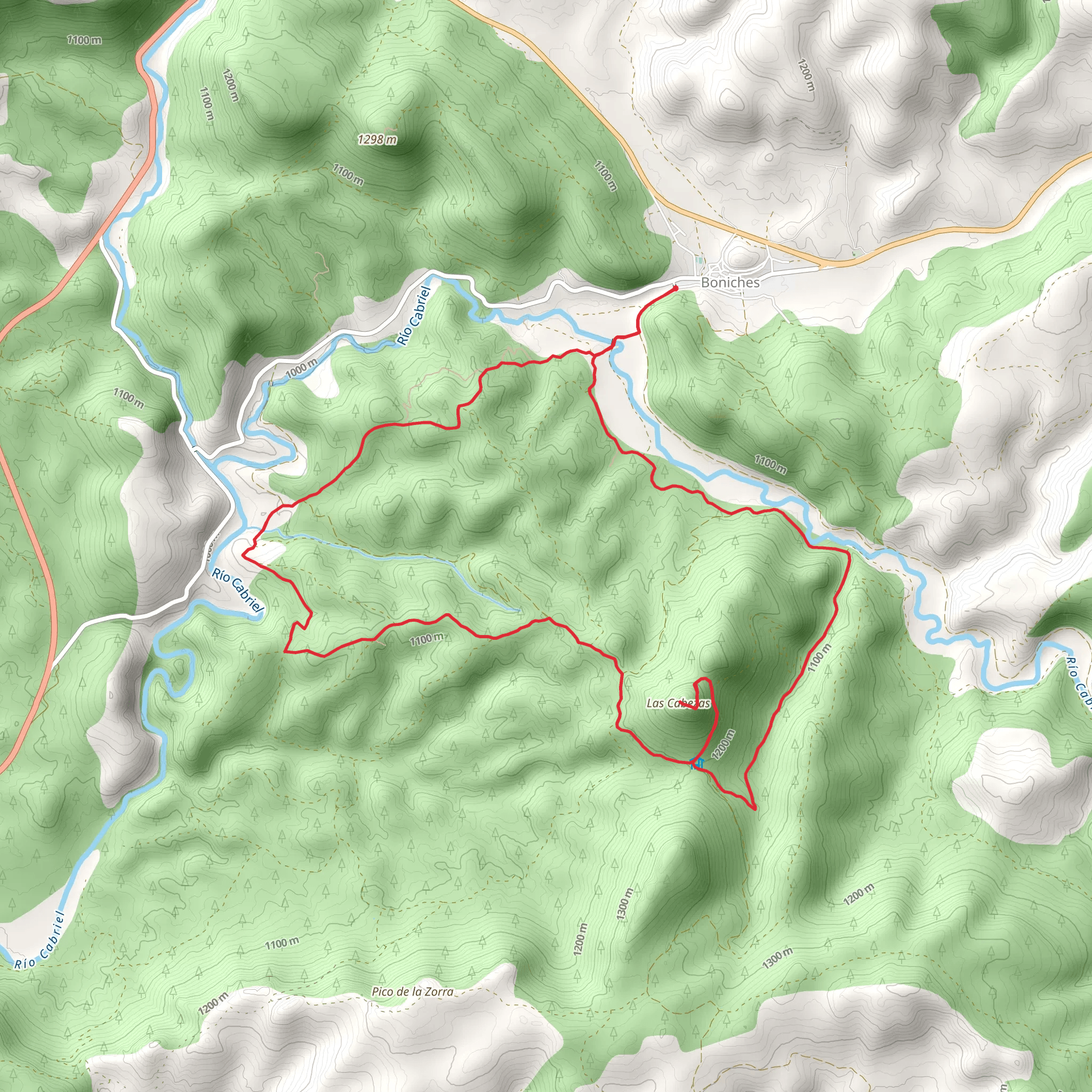 The Rodenal de Boniches PR CU 66 mobile static map