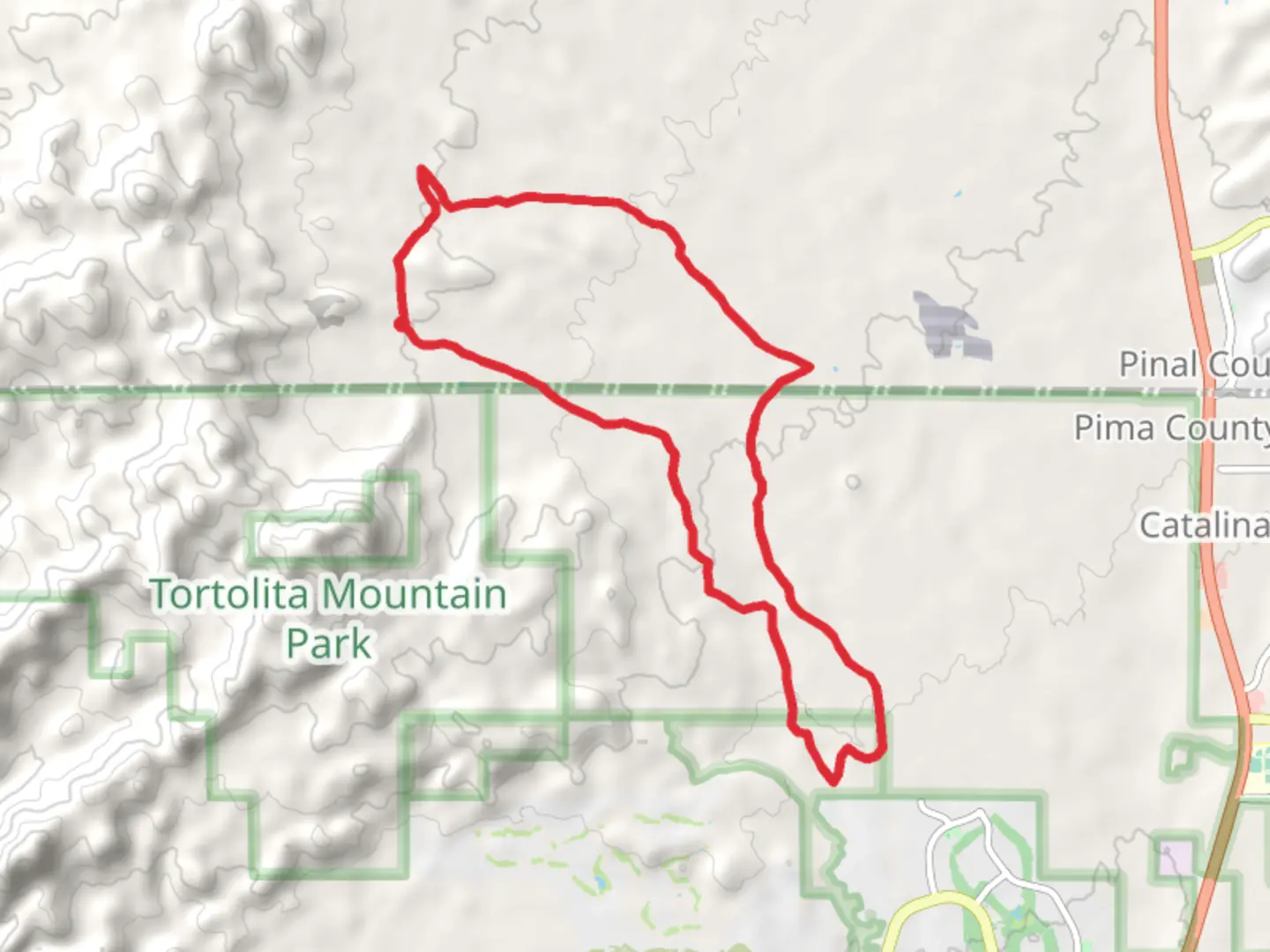 An image depicting the trail Rail X Ranch - Honey Bee Canyon Loop and its surrounding area.