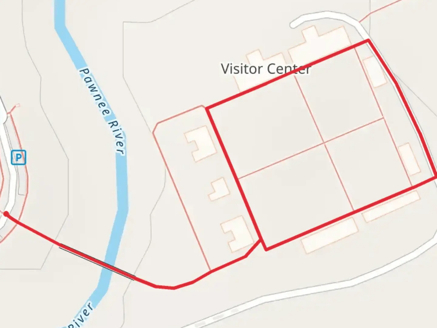 An image depicting the trail Fort Larned National Historic Site Loop and its surrounding area.
