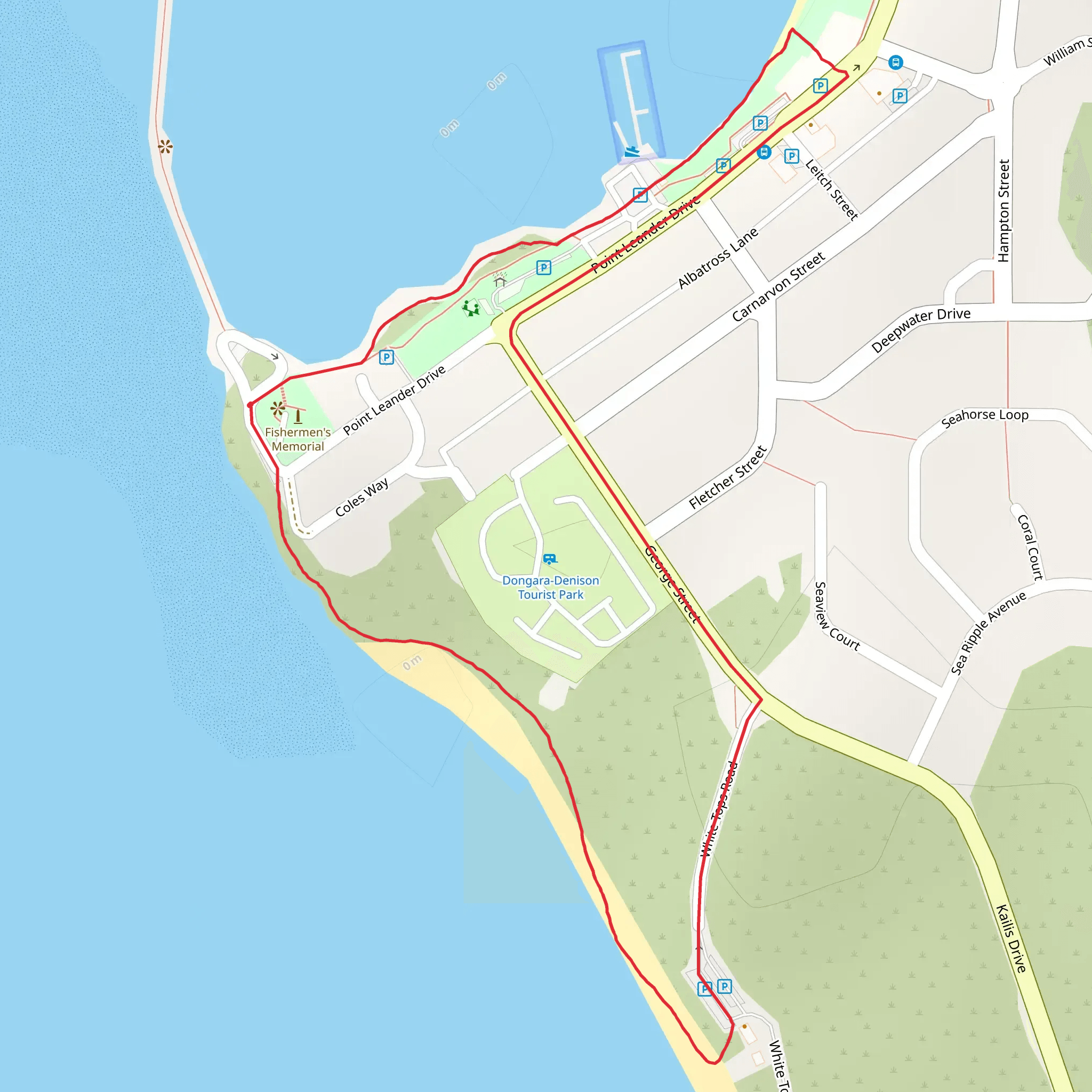 Thungara Trail 4 - Fishermans mobile static map