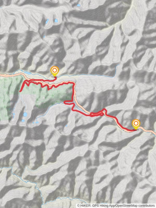 Norpac Trail from Shoshone Park
