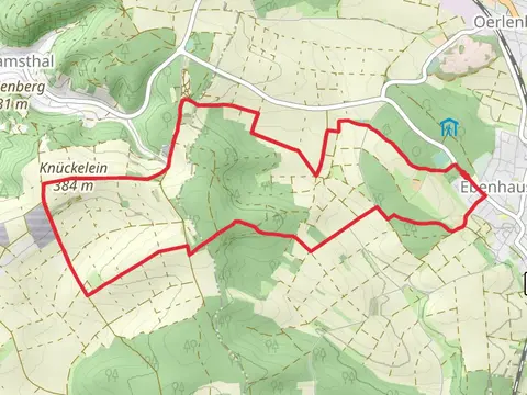 Knückelein via Rhoen Rundweg Saaletal