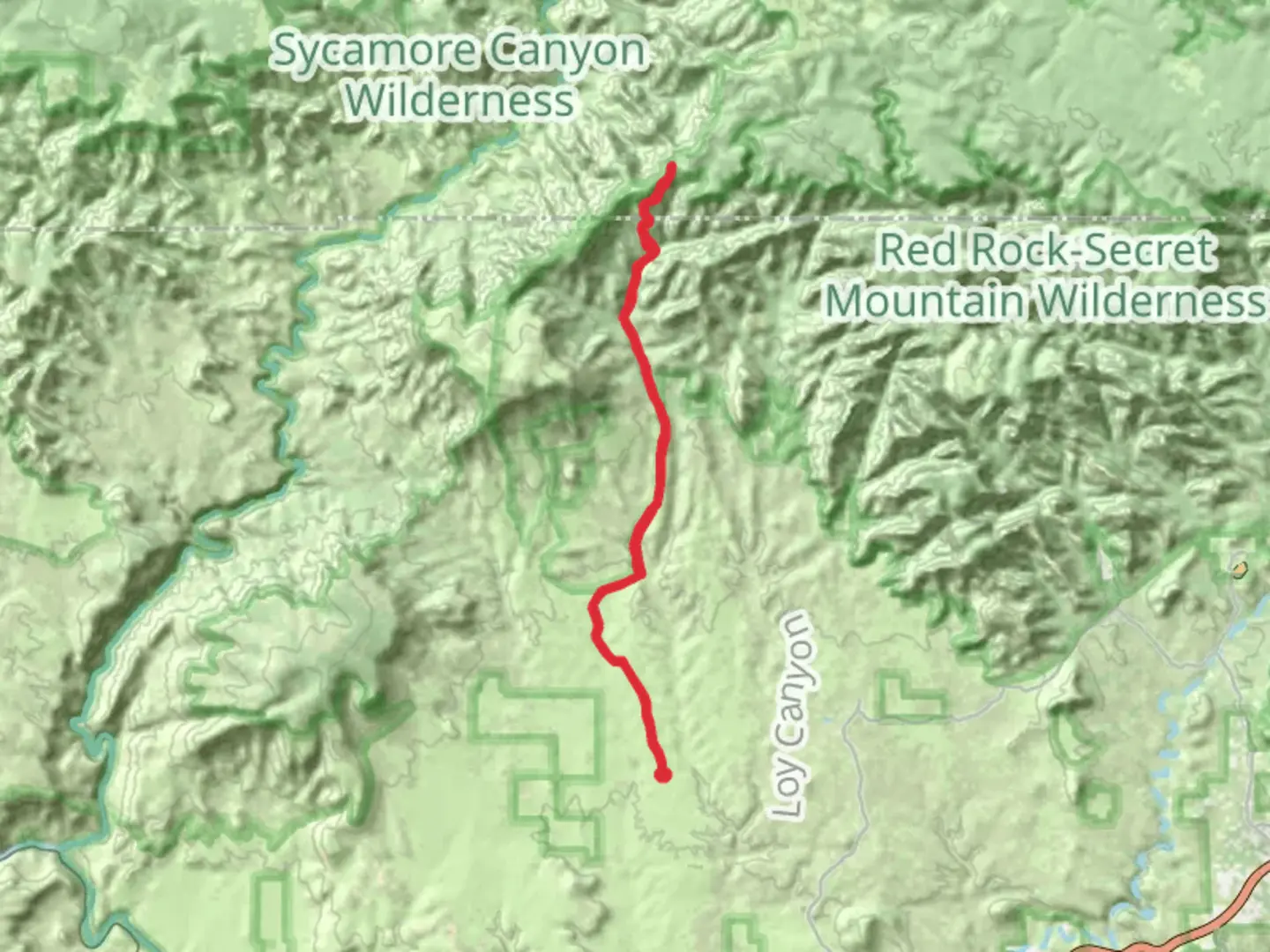 An image depicting the trail Mooney Walk and its surrounding area.