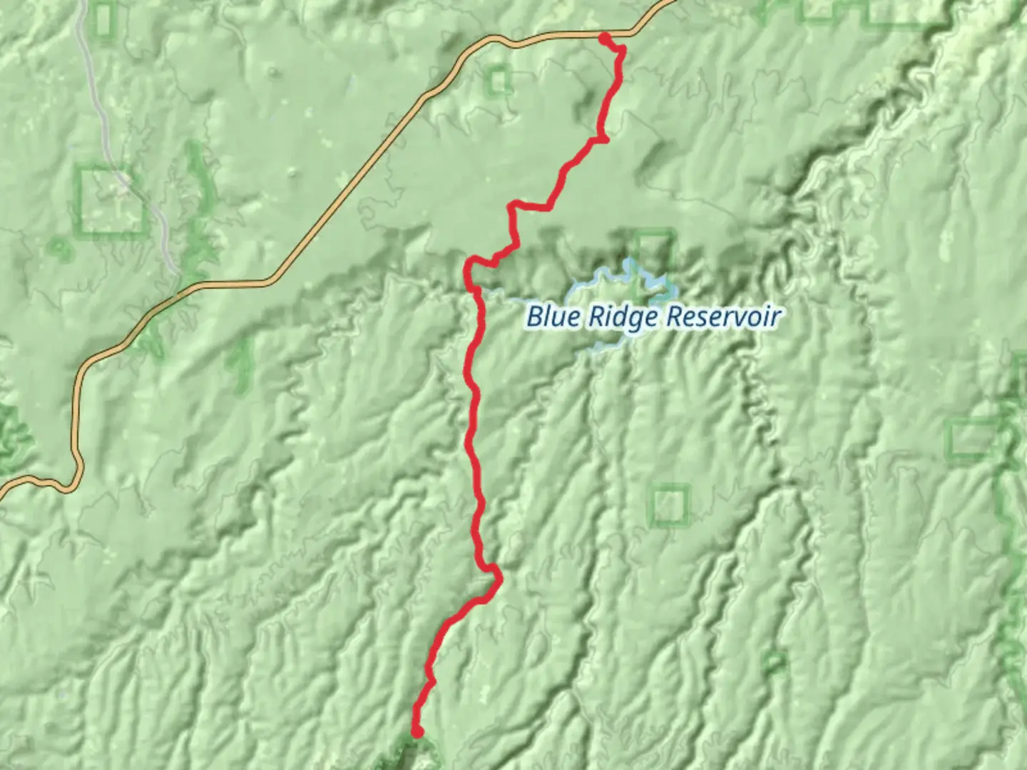An image depicting the trail Arizona Trail 89 and its surrounding area.