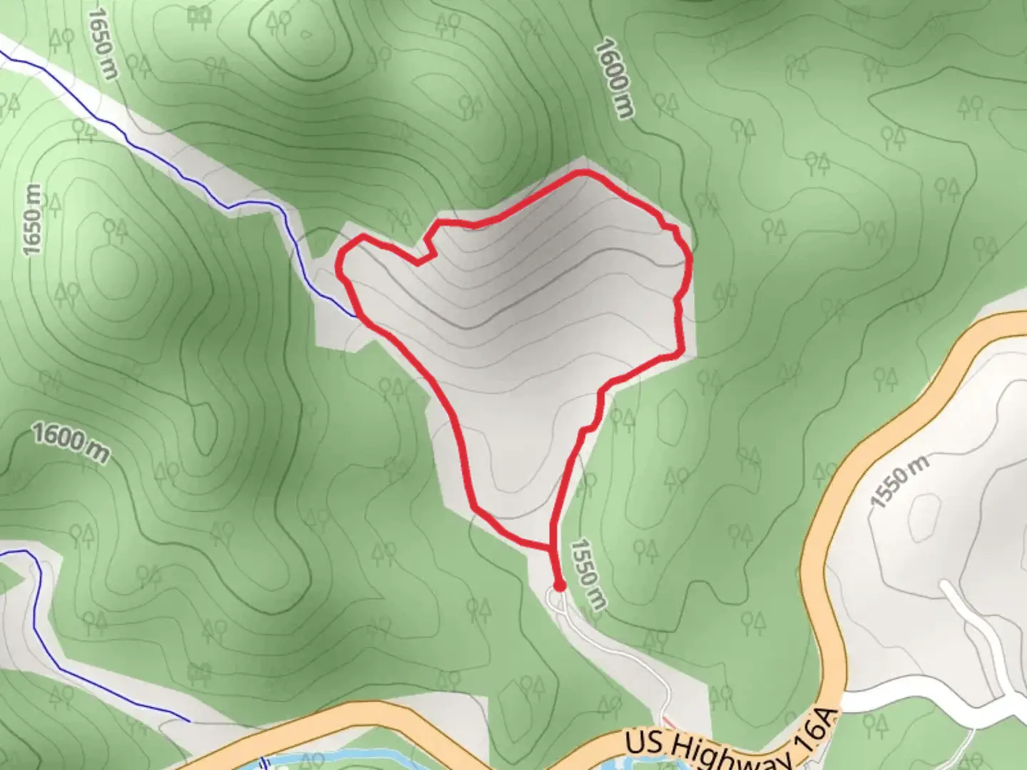 An image depicting the trail Legion Lake Loop Trail and its surrounding area.