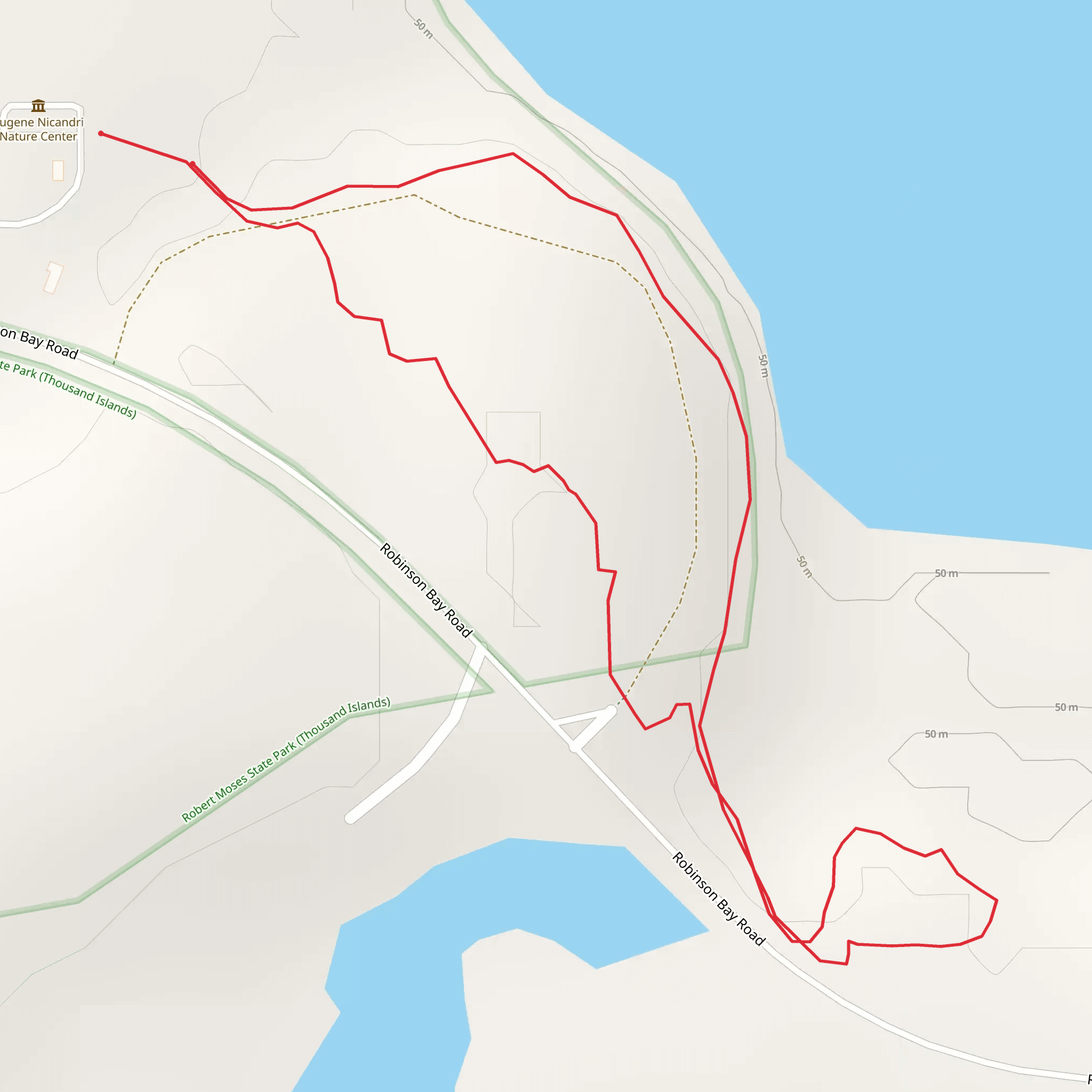 Wiley-Dondero Canal Loop mobile static map