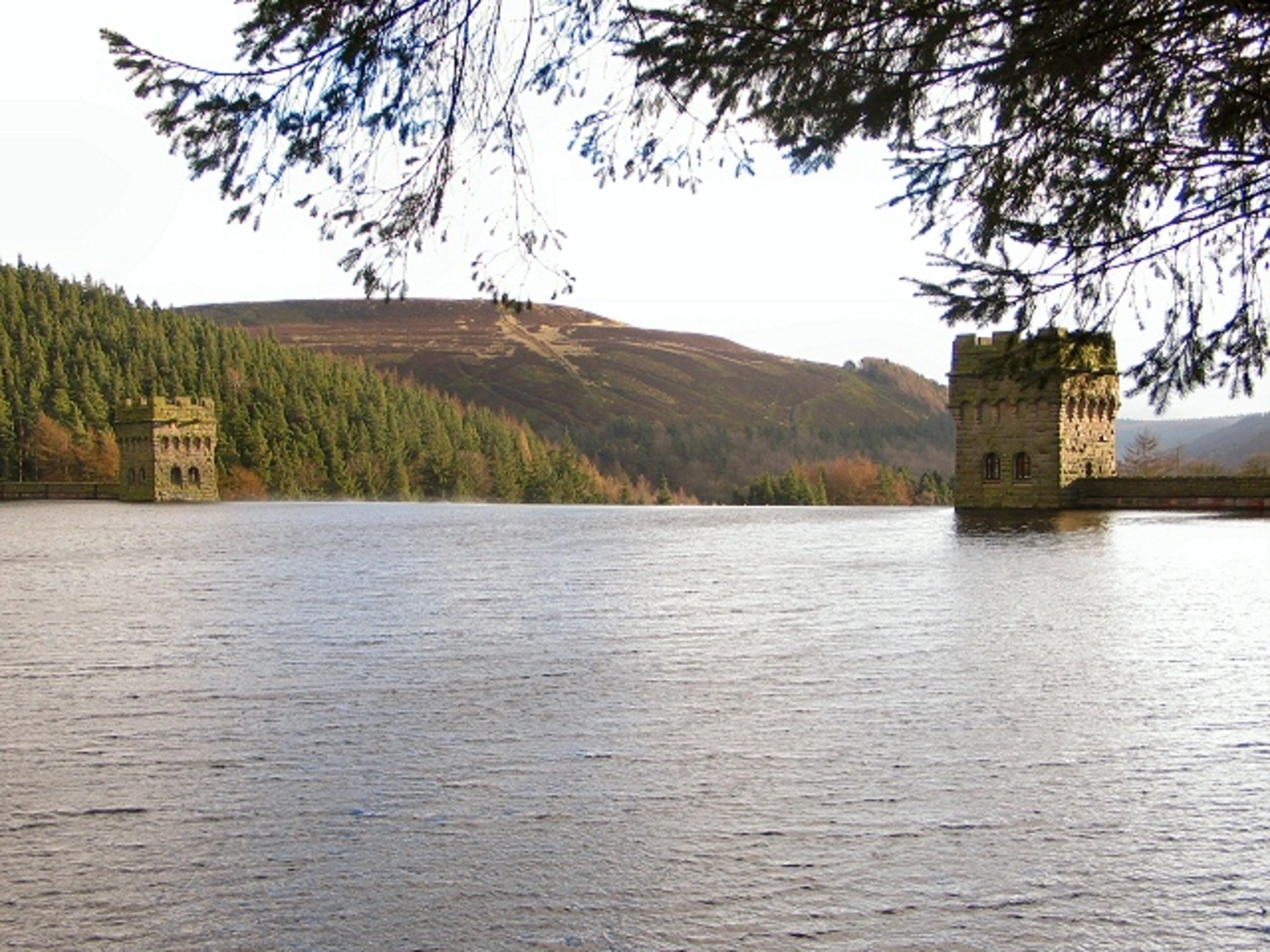 An image depicting the trail Cranberry Clough, Hogh Stones and Howden Reservoir Loop and its surrounding area.
