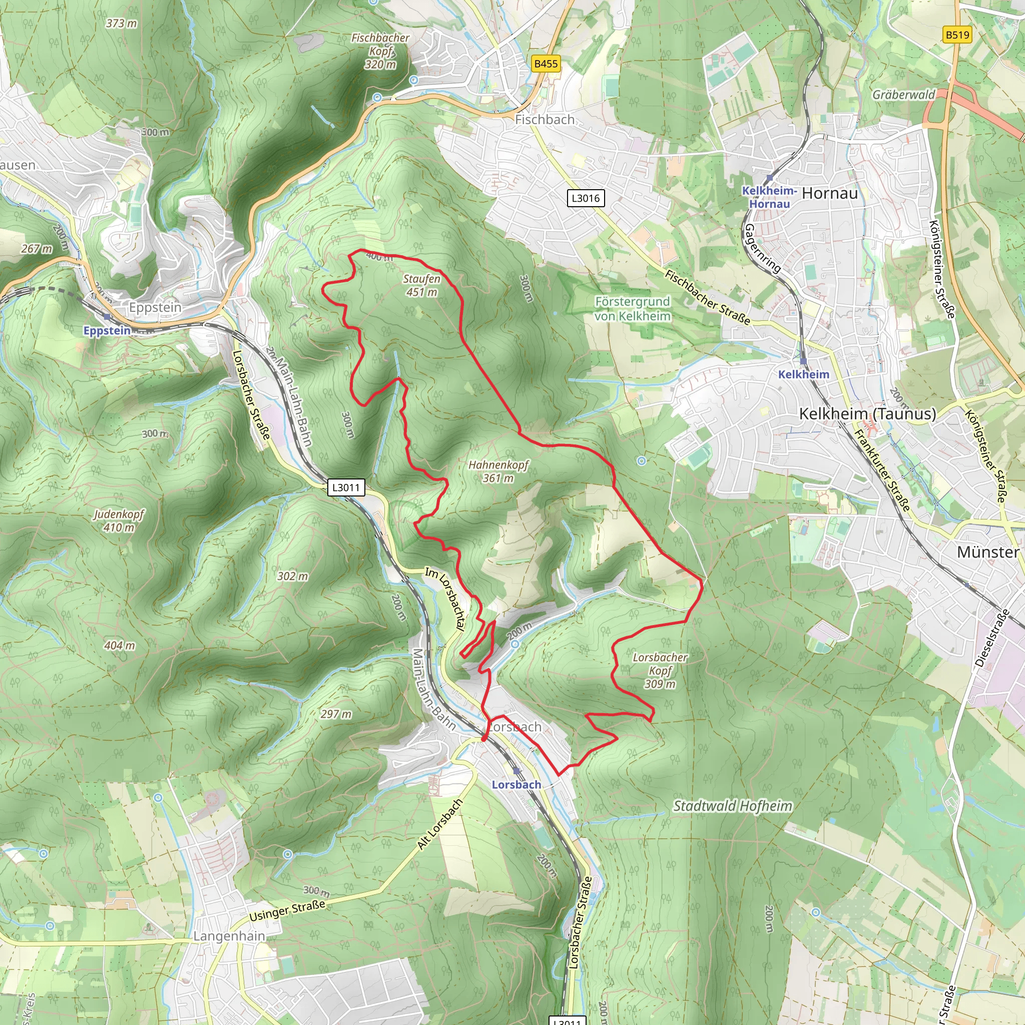 Rund Um Lorsbach mobile static map