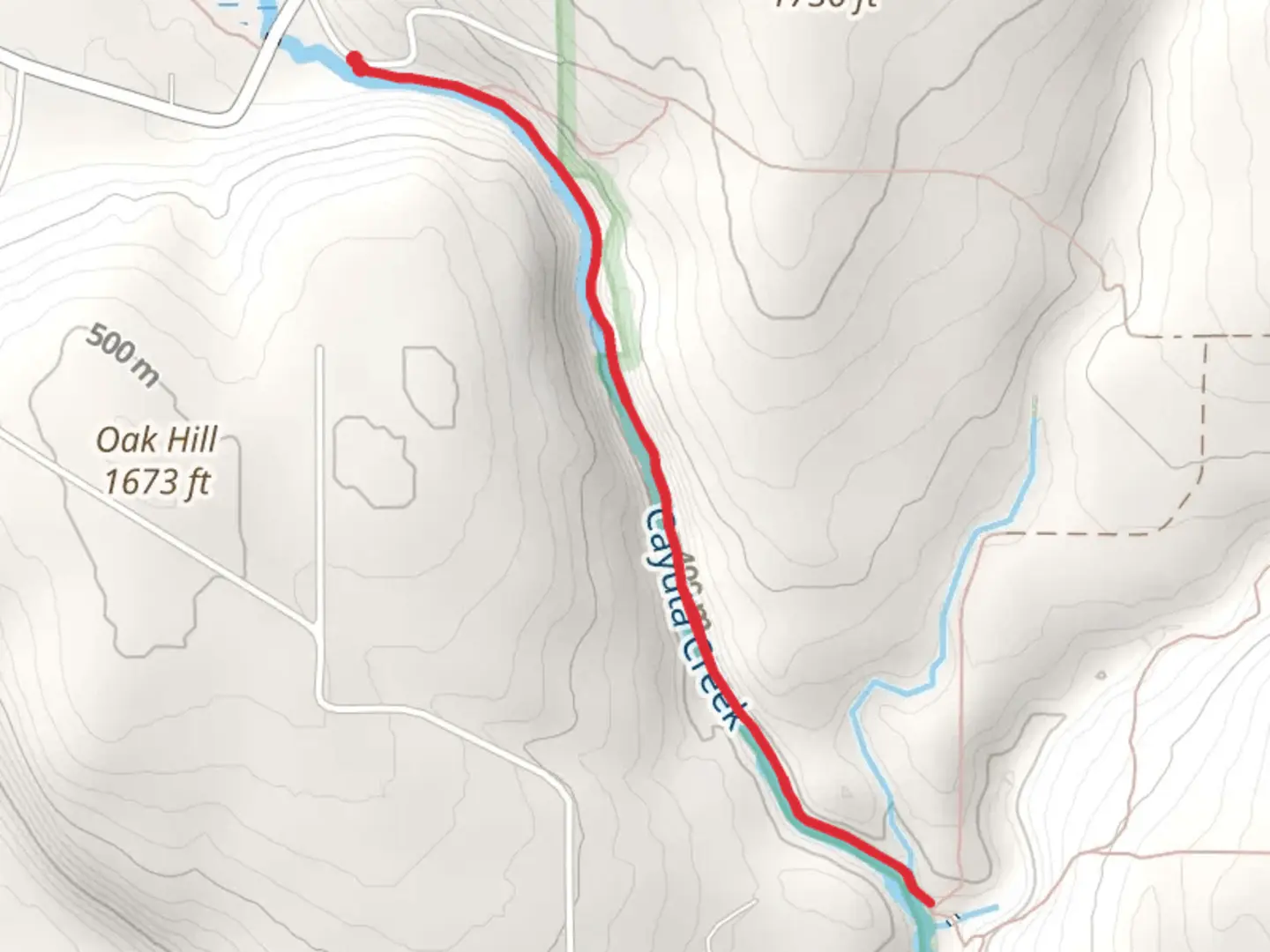 An image depicting the trail Cayuta Creek Trail and its surrounding area.