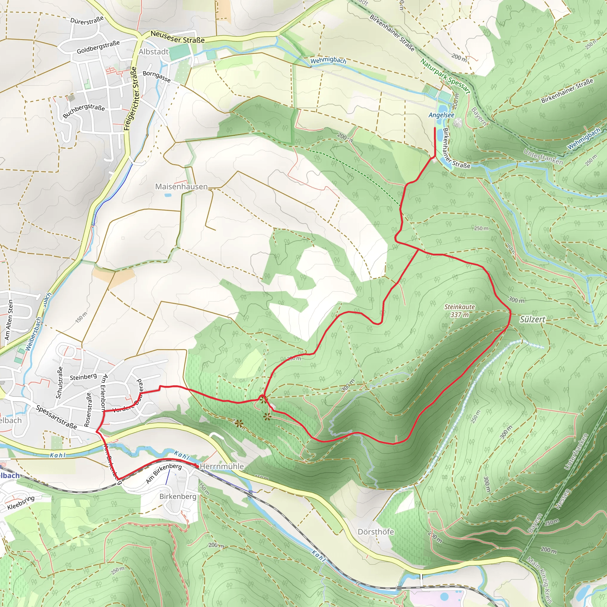 Suelzert Loop mobile static map