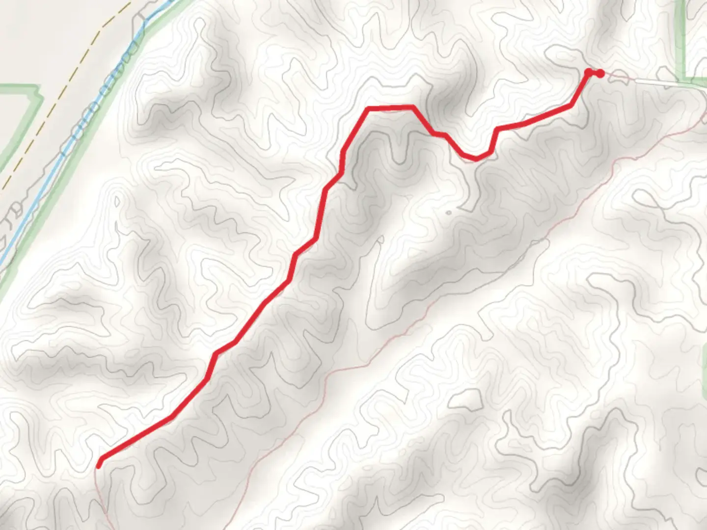 An image depicting the trail Horse Creek and its surrounding area.