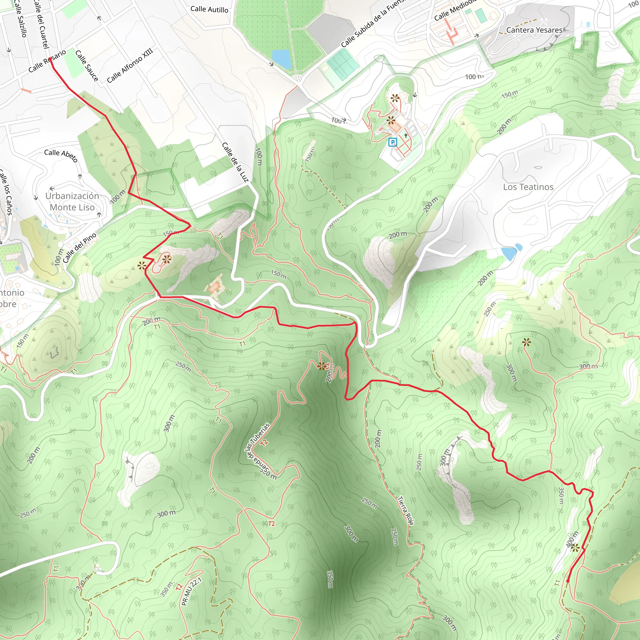 Umbrías de Santo Ángel (The Valley) PR MU 22 mobile static map