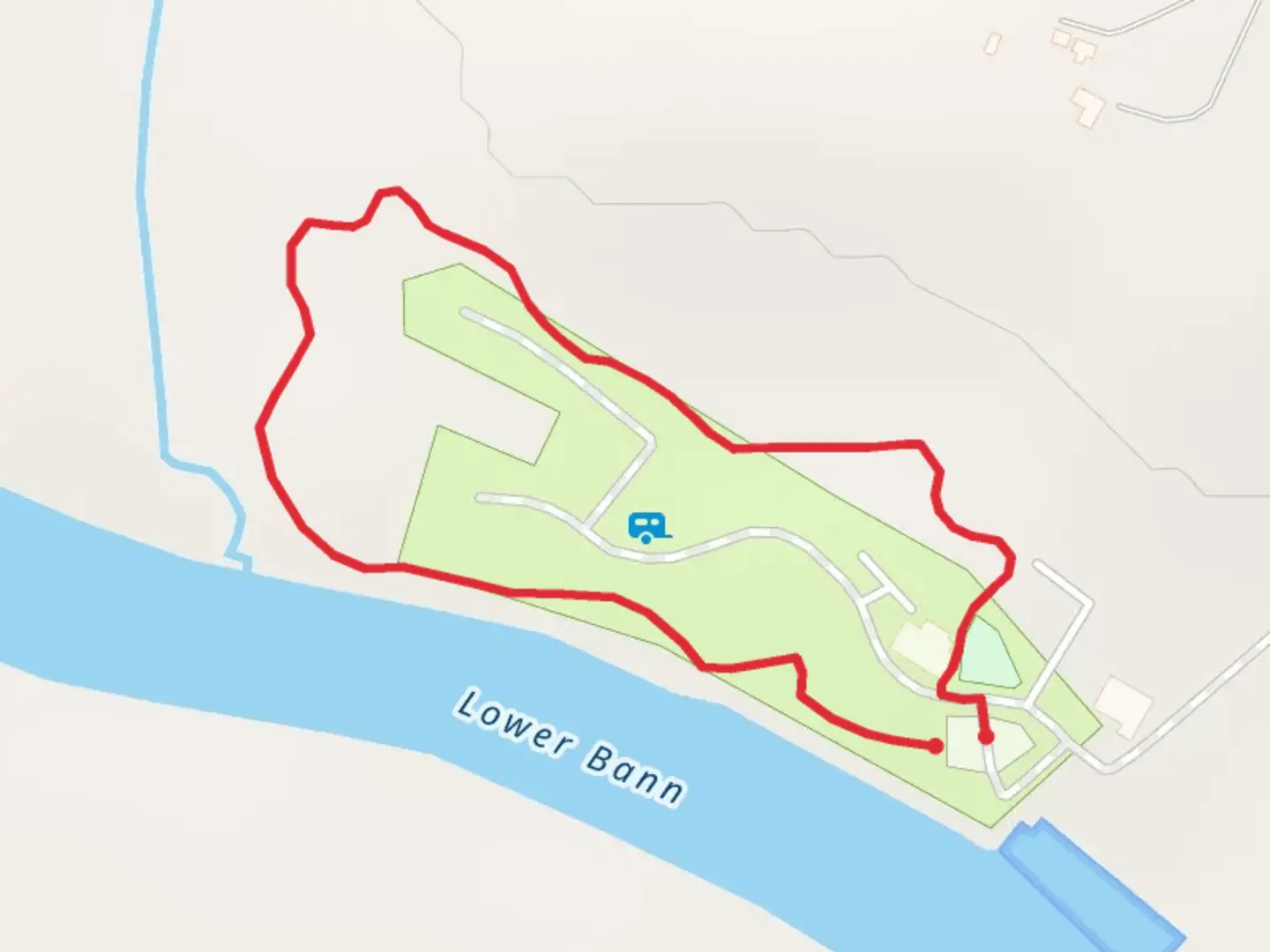 An image depicting the trail Drumaheglis Nature Trail and its surrounding area.