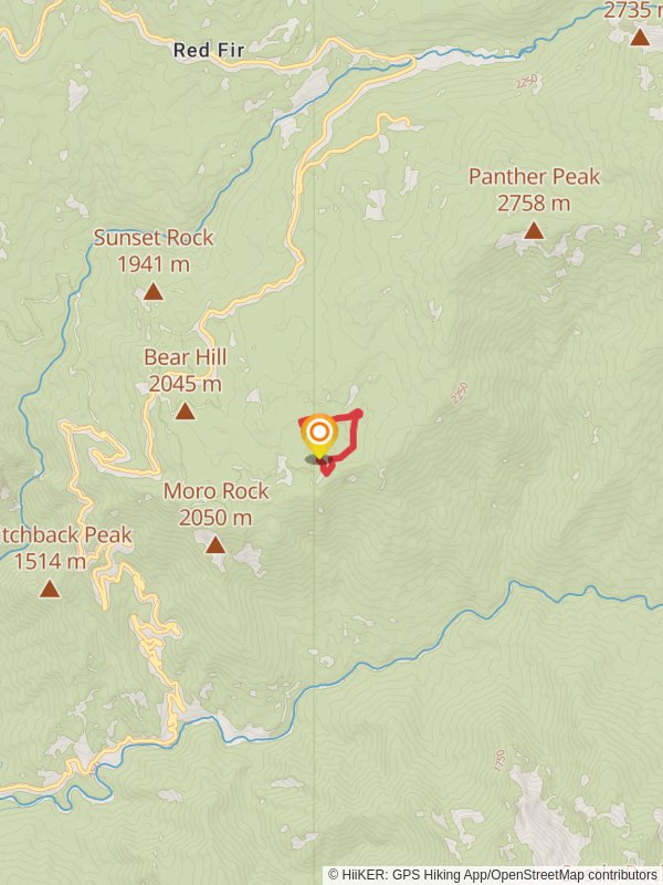 Tharp's Log Loop Trail mobile static map