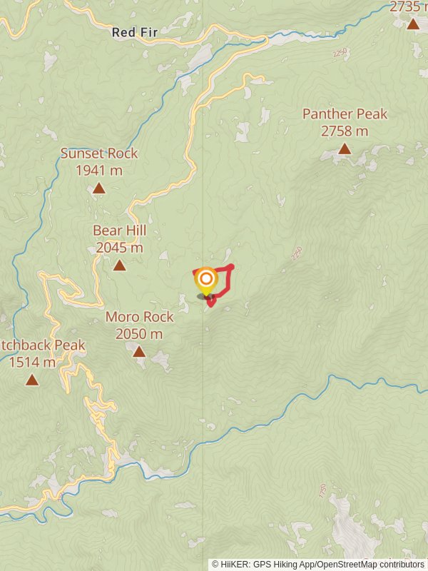 Tharp's Log Loop Trail mobile static map