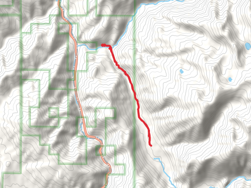 Cancom Canyon via Hard Creek