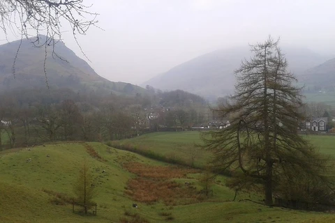 An image depicting the trail Silver How Loop from Grasmere and its surrounding area.