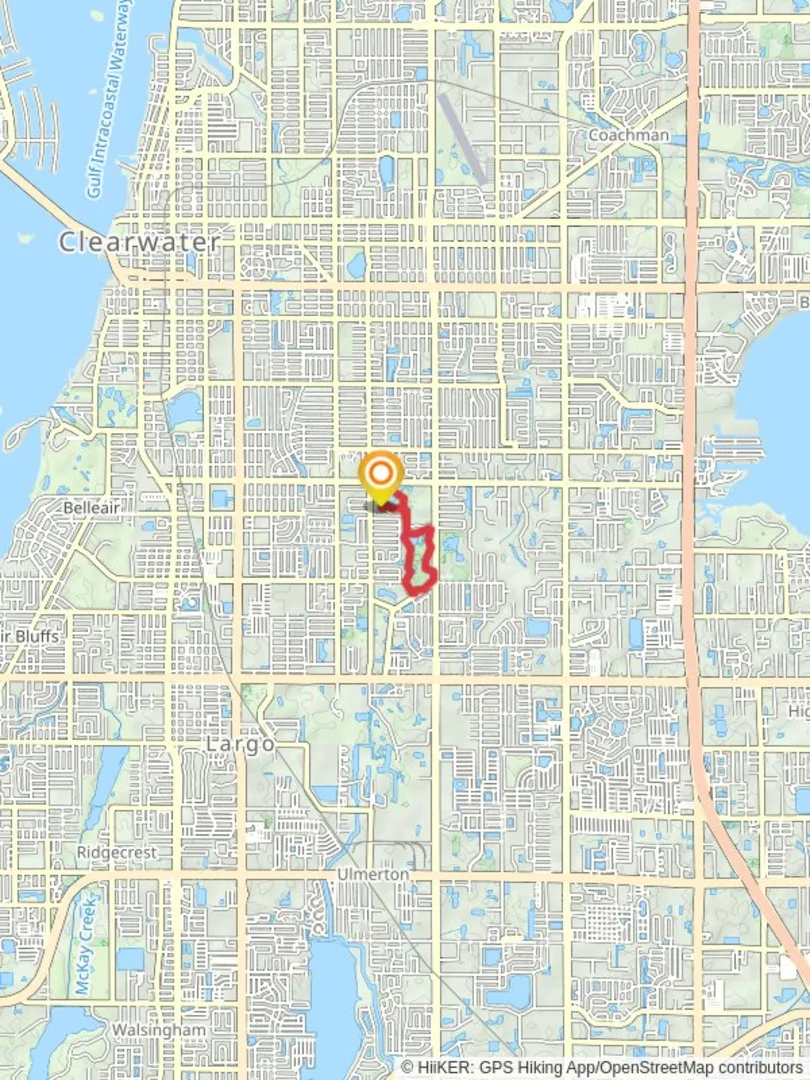 An image depicting the trail Eagle Lake Park Loop and its surrounding area.