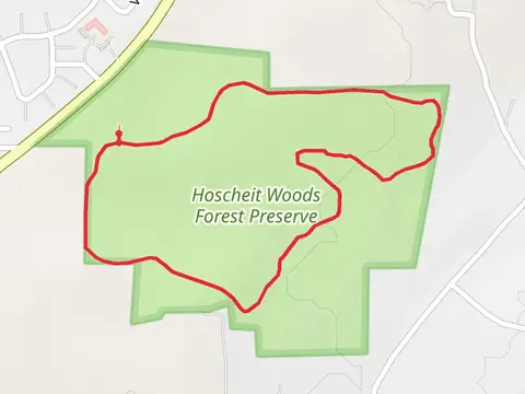 Hoscheit Woods Forest Preserve Loop