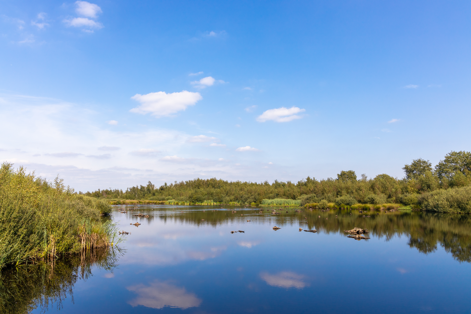 An image depicting the trail Astensche and Aan den Berg via Kokmeeuwen Weg and Meijelse Weg and its surrounding area.