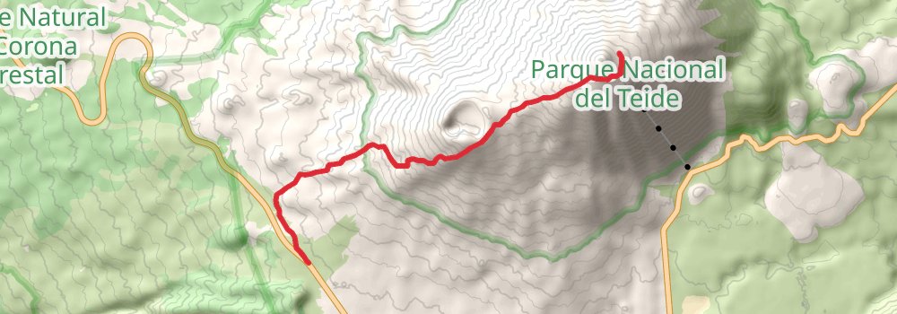 Teide - Pico Viejo - TF 38 stage 2 Map